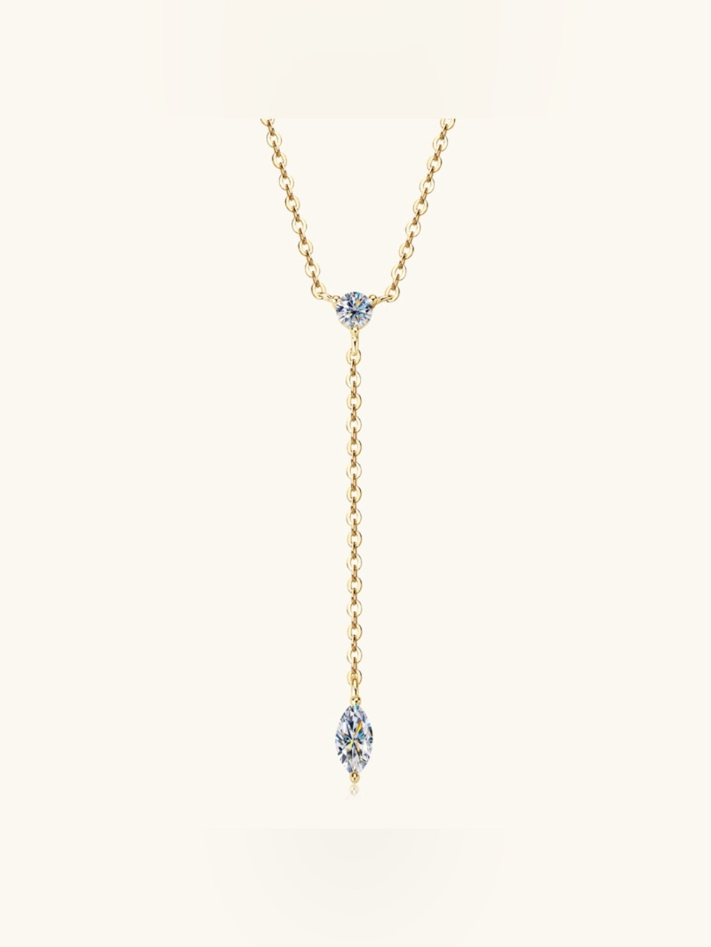 Moissanite 925 Sterling Silver Necklace
